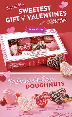 *:｡(*‿*) Oh how purtee! All you need is love and sweet donuts. #Valentine's2021