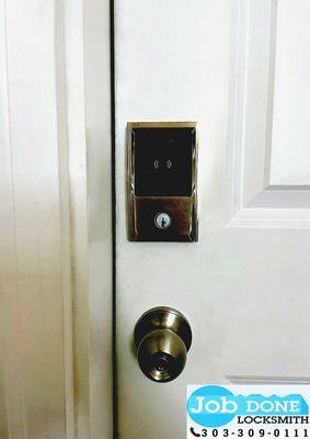 Securing your home with the latest keyless entry technology.