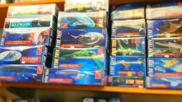 Tons of Star Trek models :-)