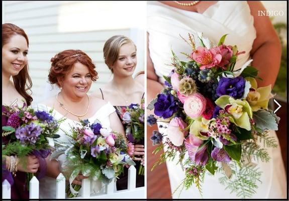 The bridal flowers came out exactly how I asked, executed perfectly.