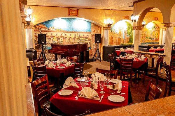 Our most Romantic Dining room with live music