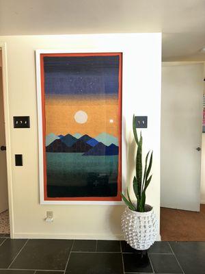 Framed rug