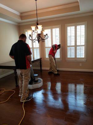 Wood Floor Cleaning