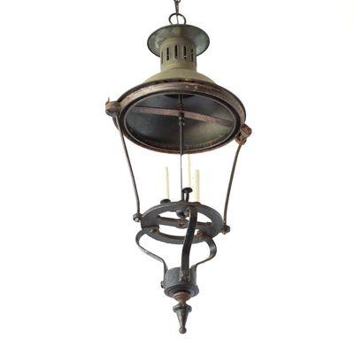 Antique Copper Street Lantern