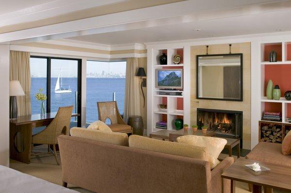 The Inn Above Tide in Sausalito, California, proudly managed by Waterford Hotels and Inns