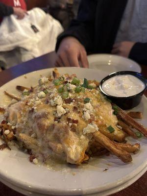 Buffalo Chicken Poutine