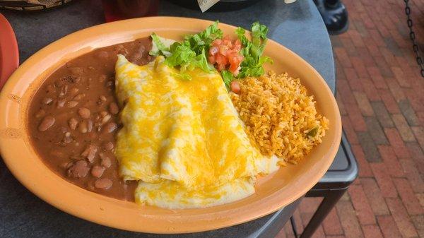 Cream Chicken Enchilada