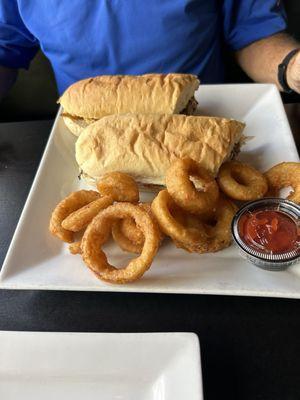 Philly Steak and Cheese Bomber