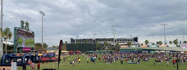 US Soccer at the Baseball Grounds