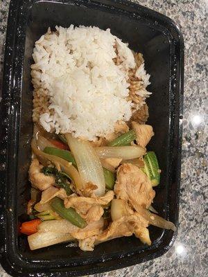 Thai basil chicken-actually decent