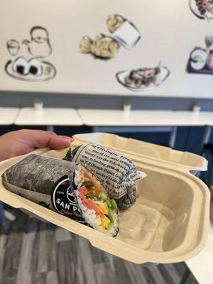 Sushi burrito