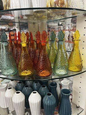 Pretty glass bottles..decorative or how would they be used?