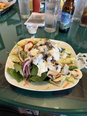 Steak salad