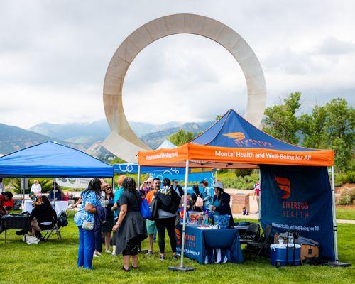 Diversus Health Community Outreach at 2023 Juneteenth Festival