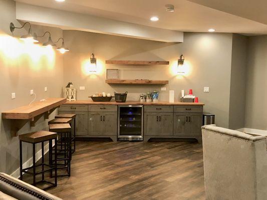 Custom Finished basement
Manhattan, IL