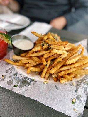 garlic fries