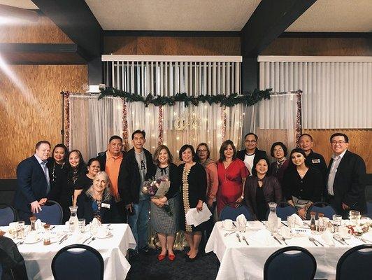 2019 Holiday Party with Honorable South San Francisco Council Woman Flor Nicolas