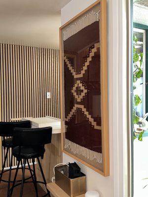 Framed rug