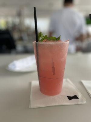 Watermelon Basil Margarita