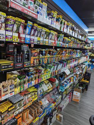 HUGE SELECTION OF WRAPS, CONES & ROLLING PAPERS