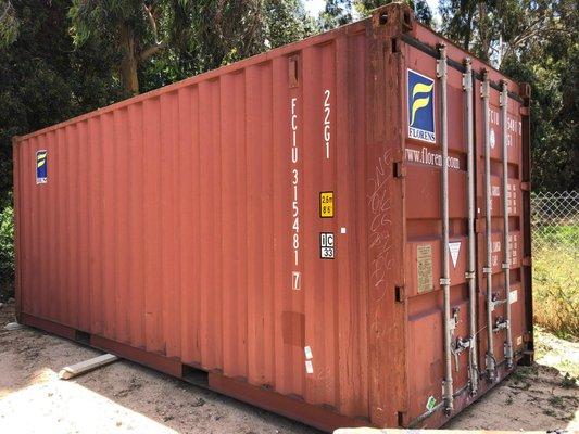 Used 20ft weather tight container