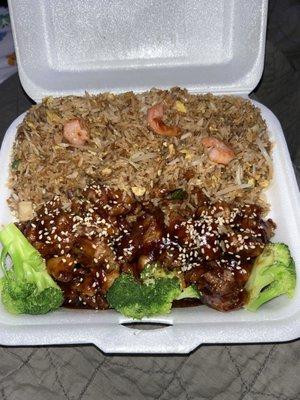 #13. Sesame Chicken Dinner Special