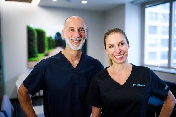 Kirk Pasquinelli DDS and Nicole Olivares DDS