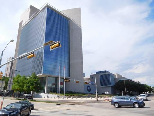 The Federal Reserve in Dallas is a massive structure