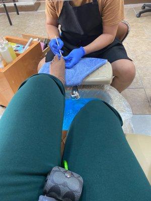 Great pedicure