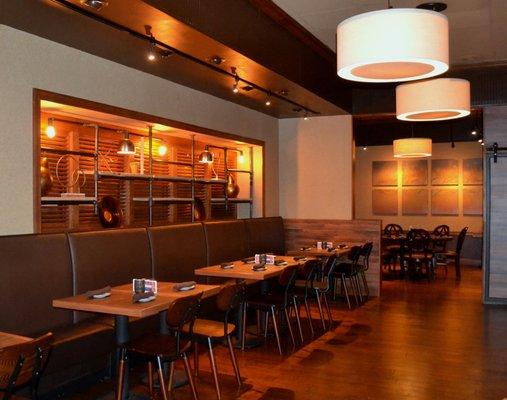 Dining Room with a Rustic Flair