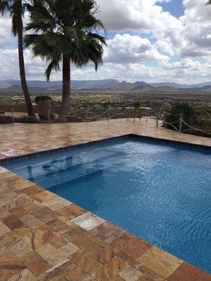 Beautiful gold travertine!