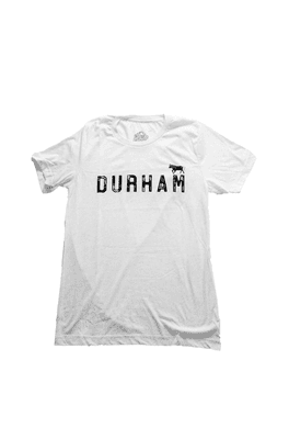 Durham with Bull Tee! Women's & Unisex Cut. Assorted Colors.