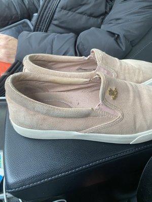 Ralph Lauren slip on sneakers