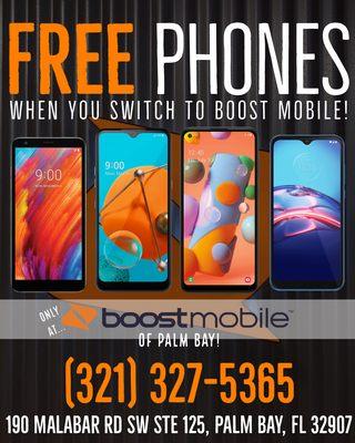 Free Phones When You Switch To Boost