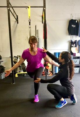 Personal training with Coach Liane