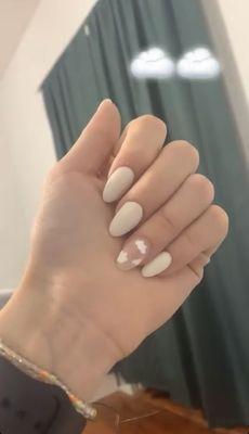 white cloud nails