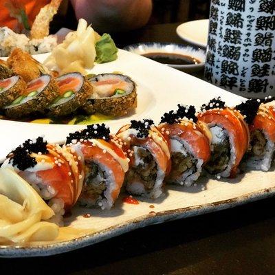 The Monster Roll (front) and Twister Roll (back)