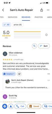 5 star review! Thank you.