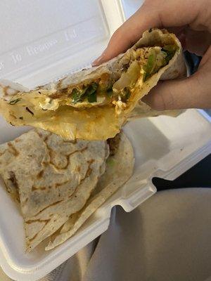 Chicken quesadilla