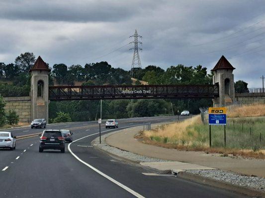 Johnny Cash Bridge or Johnny Cash Trail Overpass (Google's name)