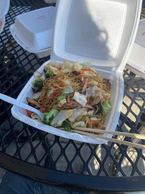 Chicken Yakisoba