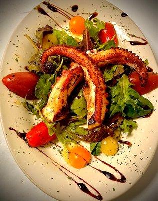 Octopus salad