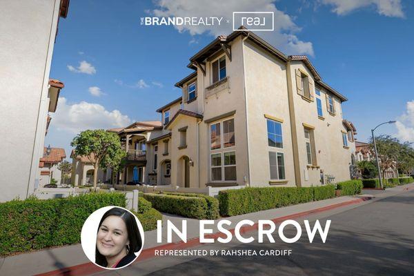 IN ESCROW - 33540 Willow Haven Ln #101 Murrieta CA - Represented by Rahshea Cardiff-thebrandrealty.com