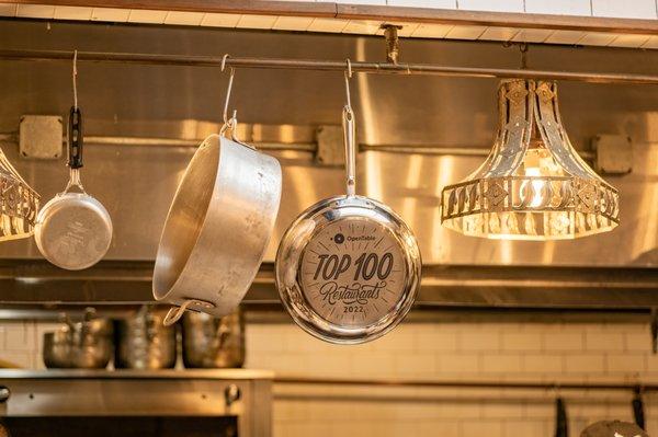 Olio in top 100 restaurants in USA