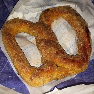 Cinnamon Sugar Pretzel