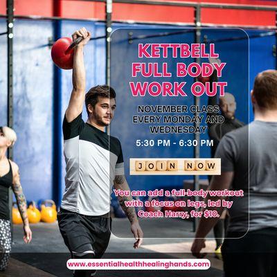 Kettbell full body work out