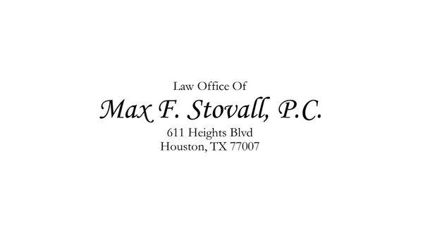 Law Offices of Max F Stovall