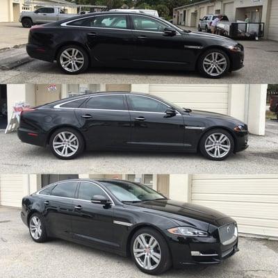 2016 Jaguar XJ-L , 3M Color Stable window film installed