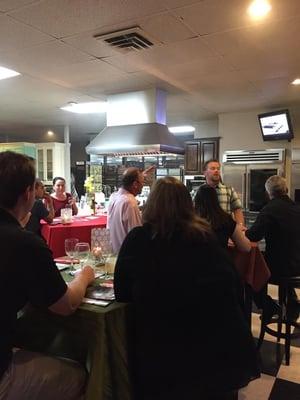 Wine and Food Pairing hosted by GE Monogram in our McHenry main store showroom.