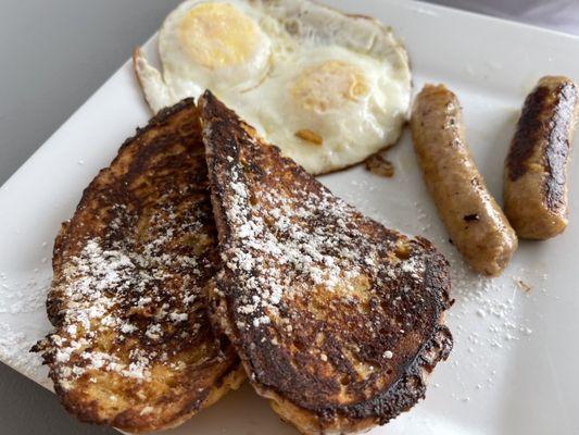 French Toast & Eggs